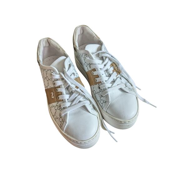NeroGiardini Leather Logo Skater Womens White Sneakers Size US5.5-6 EU36 - Picture 15 of 15